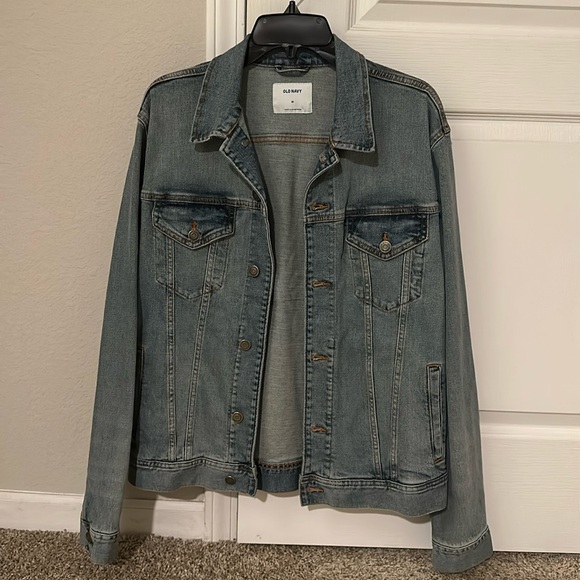 Old Navy Men’s Denim Jacket size Medium - Picture 1 of 3